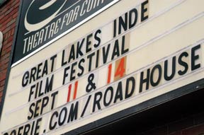 Great Lakes Film Fest Sign